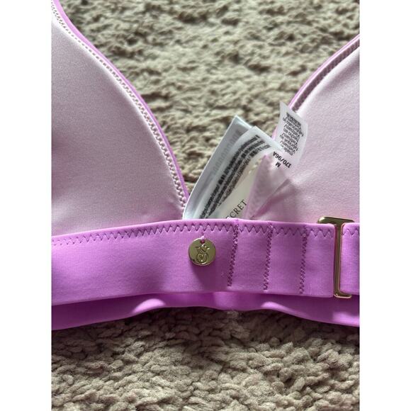 Victoria’s Secret purple pink bikini set top sz M and bottom sz L - Picture 7 of 8